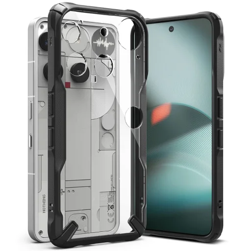 Nothing Phone 3 Ringke Fusion X Fekete tok - 1