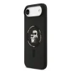  iPhone 17 Air fekete Karl Lagerfeld Liquid Silicone Karl és Choupette MagSafe tok thumbnail