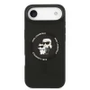  iPhone 17 Air fekete Karl Lagerfeld Liquid Silicone Karl és Choupette MagSafe tok thumbnail