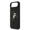  iPhone 17 Air fekete Karl Lagerfeld Liquid Silicone Karl és Choupette MagSafe tok thumbnail