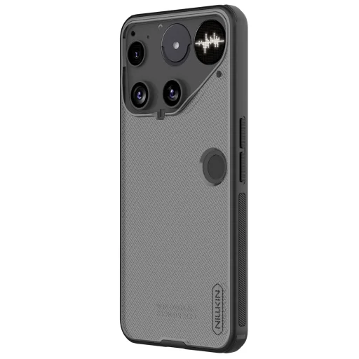  Nothing Phone 3 Átlátszó Fekete Nillkin Super Frosted PRO hátlap tok - 2