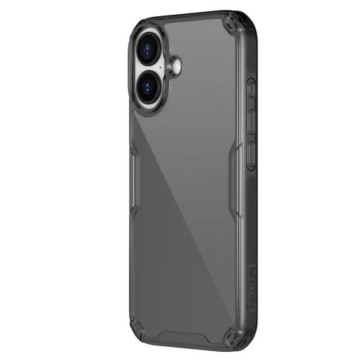  Apple iPhone 17 Átlátszó Fekete Nillkin Nature TPU PRO tok - 2