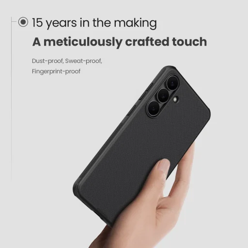  Samsung Galaxy S25 FE fekete Nillkin Super Frosted PRO hátlap tok - 2