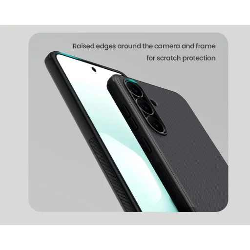  Samsung Galaxy S25 FE fekete Nillkin Super Frosted PRO hátlap tok - 4