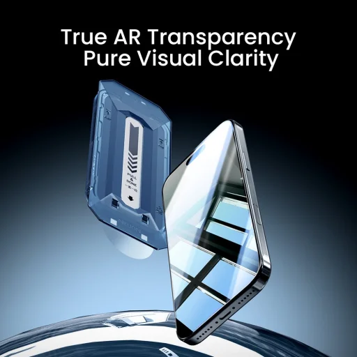  Apple iPhone 17 Pro Max Nillkin Edzett Üveg 0.2mm H+ PRO 2.5D Anti-reflexiós (applikátorral) üvegfólia - 2