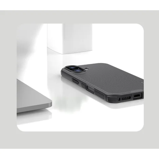 Apple iPhone 17 sötétzöld Nillkin Super Frosted PRO hátlap tok - 6