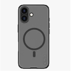  Apple iPhone 17 Fekete Átlátszó Nillkin Super Frosted PRO Mágneses Tok