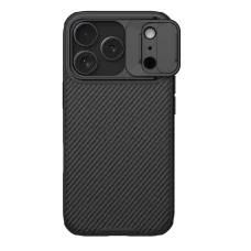 Apple iPhone 17 Pro Fekete Nillkin CamShield PRO Mágneses tok magsafe