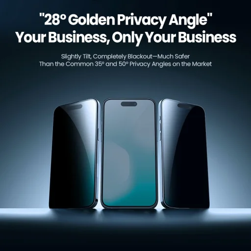 Apple iPhone 17 Pro Fekete Nillkin Edzett Üveg 0.25mm Guardian 2.5D (felhelyezővel) üvegfólia - 3