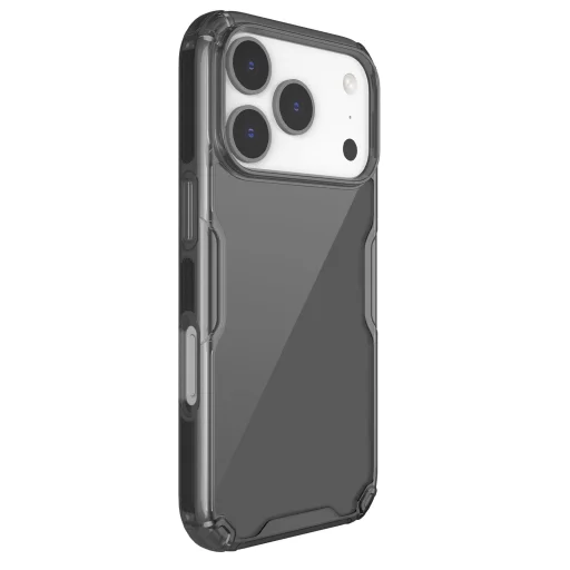 Apple iPhone 17 Pro Átlátszó Fekete Nillkin Nature TPU PRO tok - 3