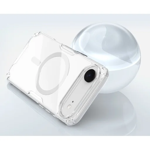 Apple iPhone 17 Air Transparent Nillkin Nature TPU PRO Mágneses tok - 8