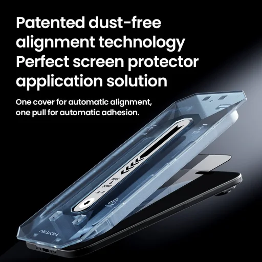 Apple iPhone 17 Air Fekete Nillkin Edzett Üveg 2.5D CP+ PRO üvegfólia - 2