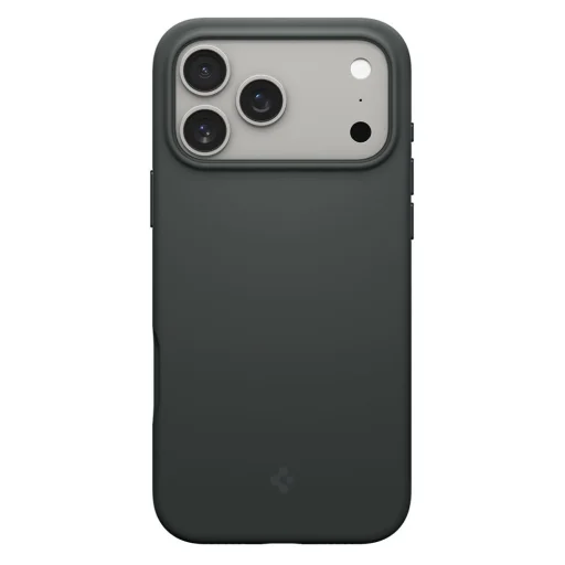 iPhone 17 Pro Max Spigen Silicone Fit Mag Magsafe tok Mélyzöld - 2