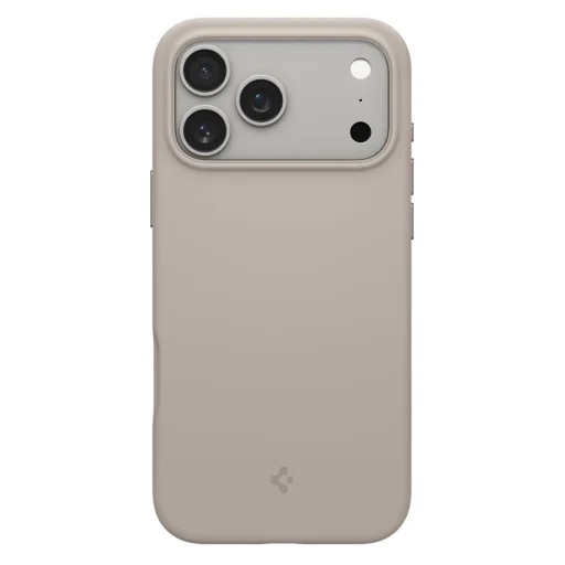 iPhone 17 Pro Max Spigen Silicone Fit Mag Magsafe tok Kőszürke - 2