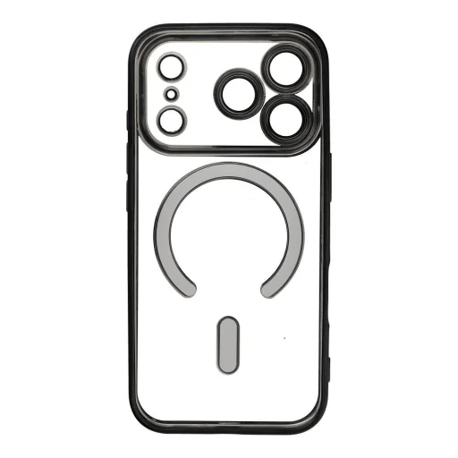 Electro Mag Cover puzdro kompatibilné s MagSafe pre iPhone 17 Pro / 18 Pro, čierne - 11