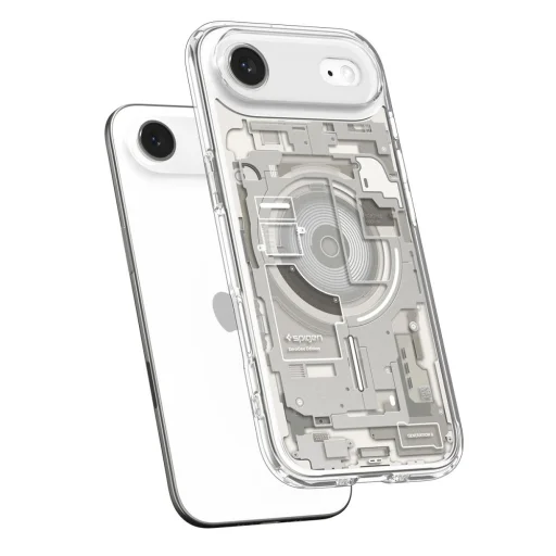 iPhone 17 Air Spigen Ultra Hybrid Magsafe Zero One Természetes Titánium tok - 3
