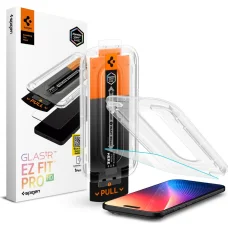 iPhone 17 Air Spigen Glas.tR „EZ Fit Pro” üvegfólia Átlátszó