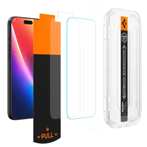 iPhone 16 Pro Max / 17 Pro Max Spigen Glas.tr "EZ Fit Pro" üvegfólia - 6