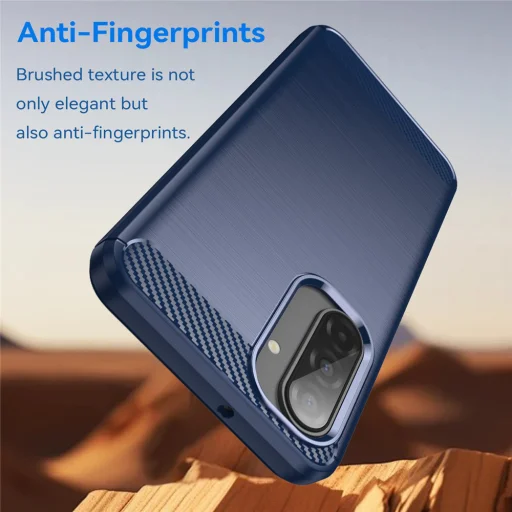 Samsung Galaxy A17 5G Techsuit - Carbon Silicone - Fekete tok - 2