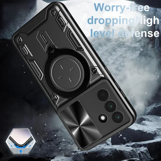 Samsung Galaxy A17 5G Kék Techsuit CamGuard Pro tok - 2