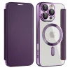 Samsung Galaxy A17 5G Techsuit SmartMag Book Case - Purple tok