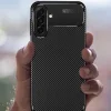 Samsung Galaxy A17 5G Techsuit - CarbonFiber - Fekete tok thumbnail