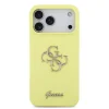  iPhone 17 Pro Max sárga Guess Liquid Silicone 4G Metal Logo tok thumbnail