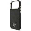  iPhone 17 Pro Max Fekete Guess PU Leather 4G Strass Triangle Logo Gold Frame MagSafe tok thumbnail