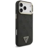  iPhone 17 Pro Max Fekete Guess PU Leather 4G Strass Triangle Logo Gold Frame MagSafe tok thumbnail