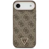  iPhone 17 Air Guess PU Leather 4G Strass Triangle Logo Gold Frame MagSafe tok thumbnail