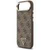  iPhone 17 Air Guess PU Leather 4G Strass Triangle Logo Gold Frame MagSafe tok thumbnail