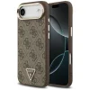  iPhone 17 Air Guess PU Leather 4G Strass Triangle Logo Gold Frame MagSafe tok thumbnail