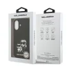  iPhone 17 Fekete Karl Lagerfeld Liquid Silicone K&CH Sketch MagSafe tok thumbnail