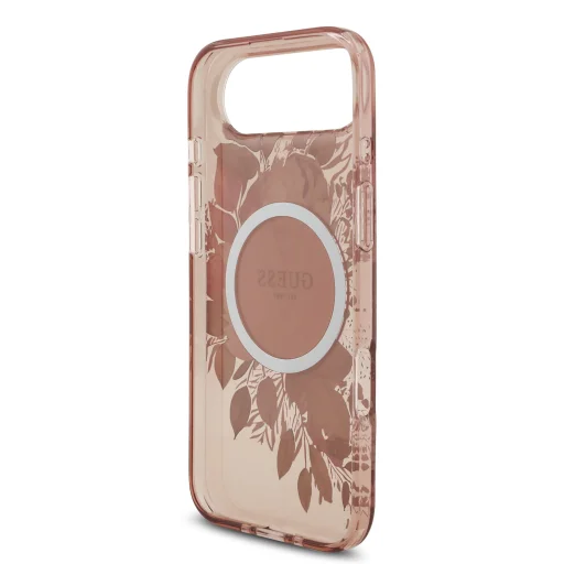  iPhone 17 Air Pink Guess IML Flowers Pántos MagSafe tok - 5