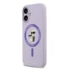  iPhone 17 Lila Karl Lagerfeld Liquid Silicone Karl and Choupette MagSafe tok thumbnail