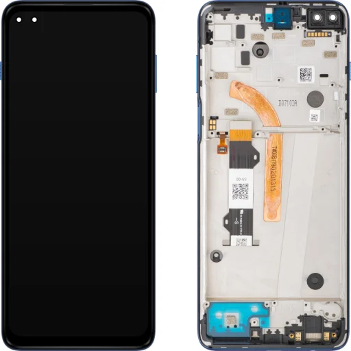 LCD Kijelzőmodul Motorola Moto G 5G Plus, Azury Kék - 1