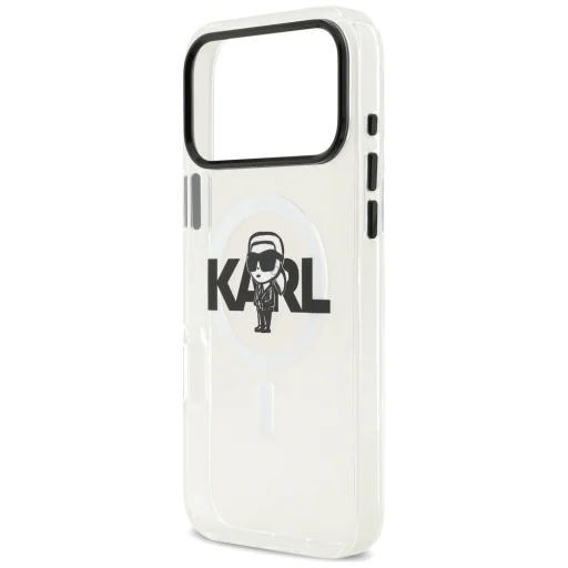 iPhone 17 Pro Max Átlátszó Karl Lagerfeld - IML MagSafe Sketch Logo (KLHMP17XHGKIGKBT) tok - 4