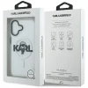 iPhone 17 - Karl Lagerfeld IML MagSafe Sketch Logo (KLHMP17SHGKIGKBT) - Átlátszó Karl tok thumbnail