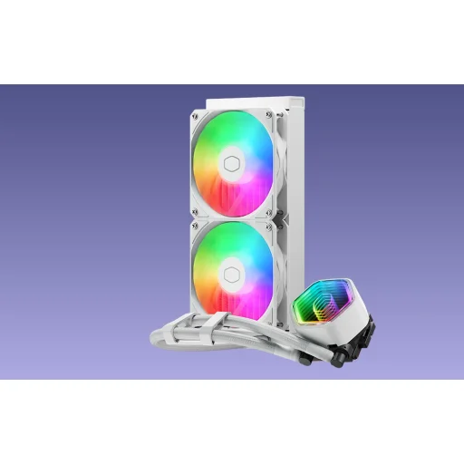 Cooler Master MasterLiquid 240 Core II Vízhűtés (fehér) - 8