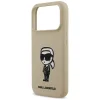 iPhone 17 Pro Barna Karl Lagerfeld - Silicone Sketch & Logo (KLHMP17LSKIGROW) tok thumbnail