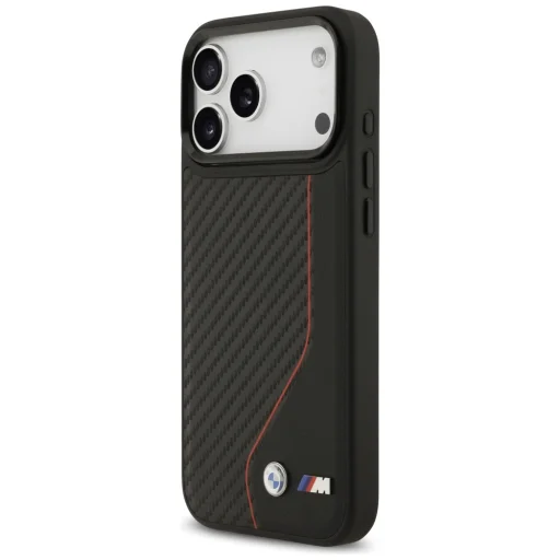iPhone 17 Pro Max BMW M Carbon Line & Logo MagSafe piros tok - 3