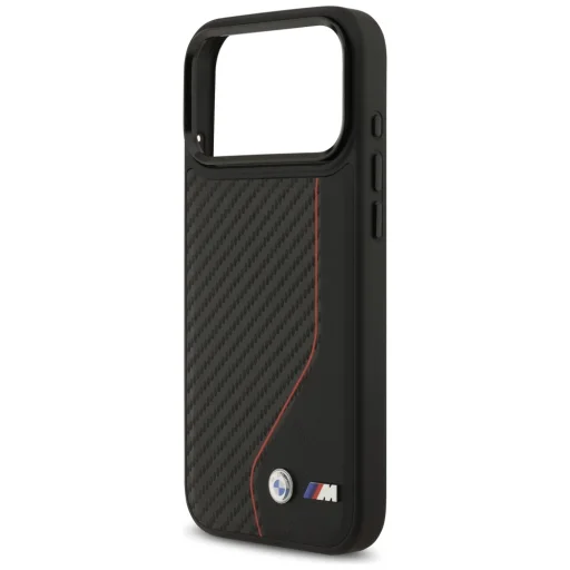 iPhone 17 Pro Max BMW M Carbon Line & Logo MagSafe piros tok - 6