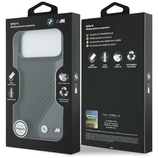 iPhone 17 Pro Max BMW M Carbon Logo MagSafe anthracit tok - 8