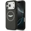 iPhone 17 Pro Aston Martin HC Kevlar Counter Design MagSafe tok fekete