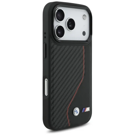 iPhone 17 Pro BMW M Carbon Line & Logo MagSafe piros tok - 4