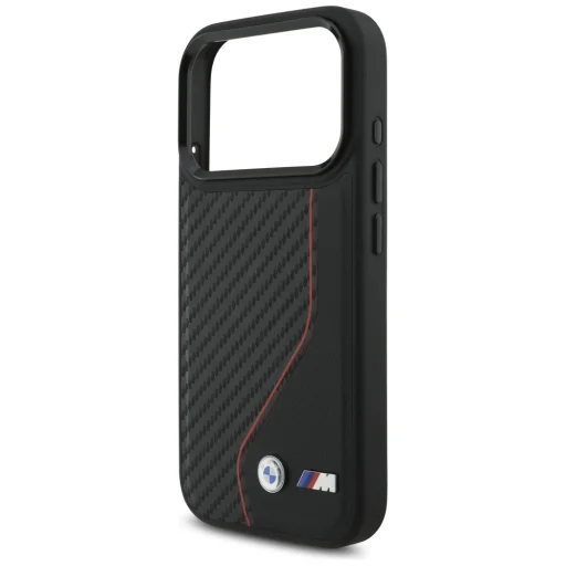 iPhone 17 Pro BMW M Carbon Line & Logo MagSafe piros tok - 6