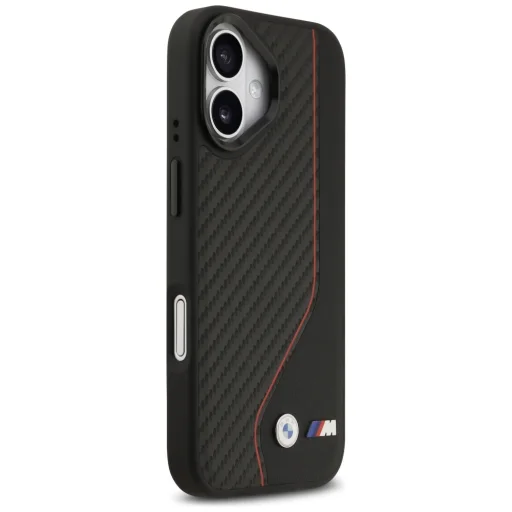iPhone 17 BMW M Carbon Line & Logo MagSafe tok piros - 4
