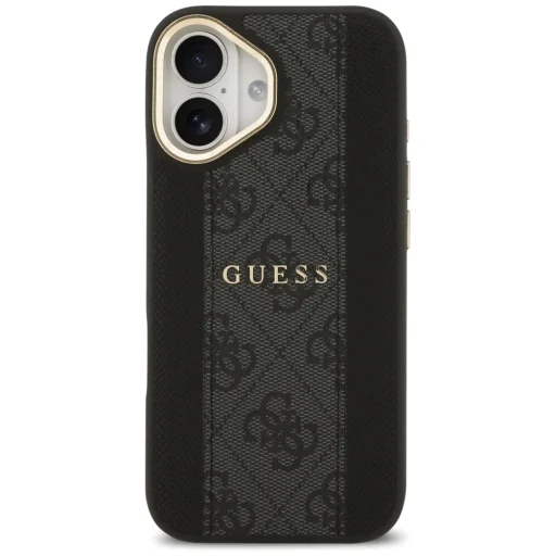 iPhone 17 Guess 4G Stripe MagSafe fekete tok - 3