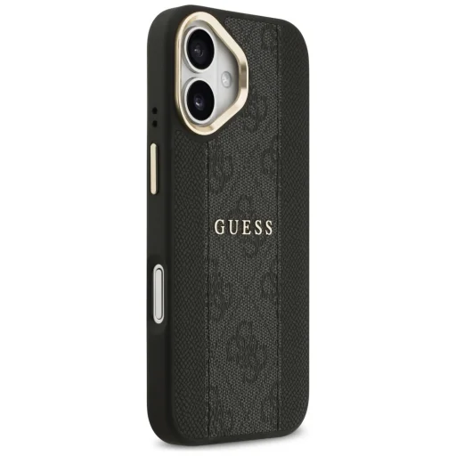 iPhone 17 Guess 4G Stripe MagSafe fekete tok - 4
