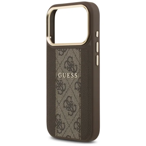 iPhone 17 Pro Guess 4G Stripe MagSafe barna tok - 6